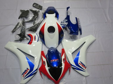 Descuento Carenados Moto Honda CBR1000RR 2008-2011 - Blanco Rojo Azul OEM Estilo HRC