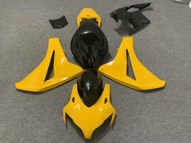 Descuento Carenados Moto Honda CBR1000RR 2008-2011 - Amarillo Negro Brillante