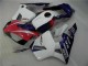Descuento Carenado Moto Honda CBR600RR 2003-2004 - Blanco Rojo Azul