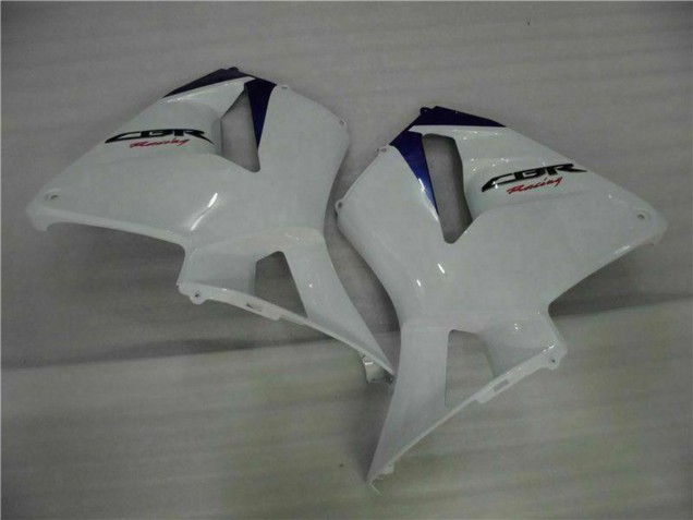 Descuento Carenado Moto Honda CBR600RR 2003-2004 - Blanco Rojo Azul