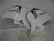 Descuento Carenado Moto Honda CBR600RR 2003-2004 - Blanco Rojo Azul