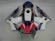 Descuento Carenado Moto Honda CBR600RR 2003-2004 - Blanco Rojo Azul