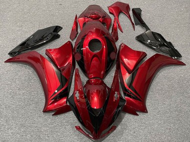 Descuento Carenados Moto Honda CBR1000RR 2012-2016 - Rojo Negro Brillante Estilo