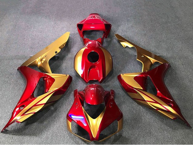 Descuento Carenados Moto Honda CBR1000RR 2006-2007 - Oro Rojo