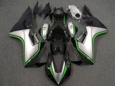 Descuento Carenados Moto Honda CBR1000RR 2017-2023 - Plata Verde Negro Brillante