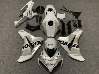 Descuento Carenados Moto Honda CBR1000RR 2008-2011 - Blanco Plata Negro Repsol