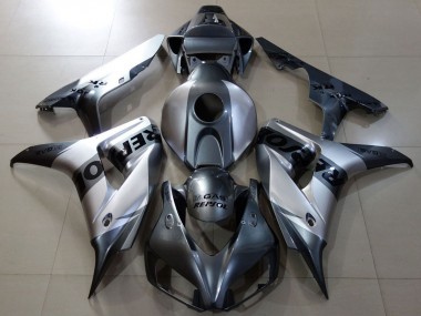 Descuento Carenados Moto Honda CBR1000RR 2006-2007 - Plata Gris Negro Repsol