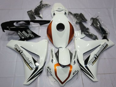Descuento Carenados Moto Honda CBR1000RR 2008-2011 - Blanco Rojo Negro Brillante Sport Evolution