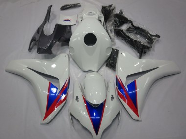 Descuento Carenados Moto Honda CBR1000RR 2008-2011 - Blanco Azul Rojo