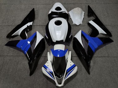 Descuento Carenados Moto Honda CBR600RR 2007-2008 - Blanco Azul Negro Brillante