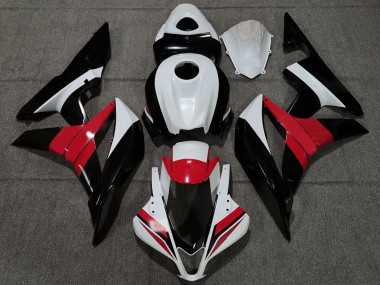 Descuento Carenados Moto Honda CBR600RR 2007-2008 - Blanco Rojo Negro Brillante