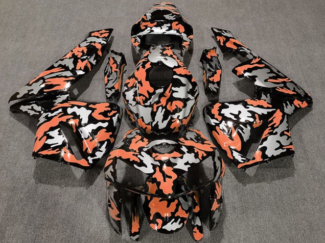 Descuento Carenados Moto Honda CBR600RR 2005-2006 - Camouflage Naranja Claro