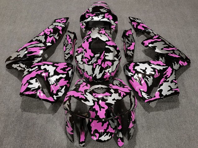 Descuento Carenados Moto Honda CBR600RR 2005-2006 - Camouflage Light Rosa