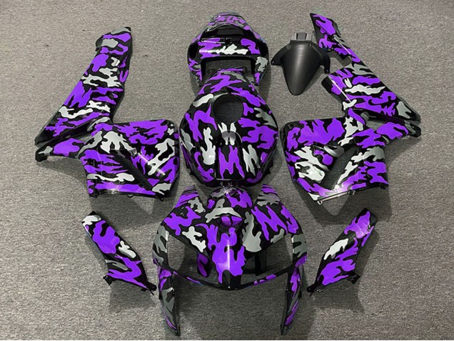 Descuento Carenados Moto Honda CBR600RR 2005-2006 - Camouflage Púrpura