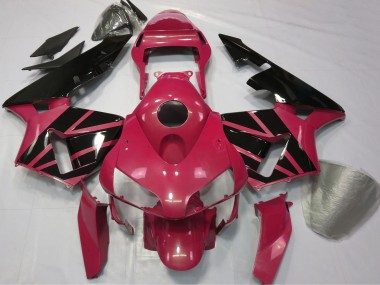 Descuento Carenados Moto Honda CBR600RR 2003-2004 - Rojo Negro Brillante Raya