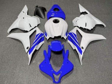 Descuento Carenados Moto Honda CBR600RR 2009-2012 - Blanco Azul Raya