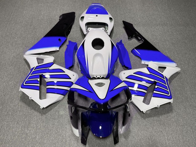 Descuento Carenados Moto Honda CBR600RR 2005-2006 - Blanco Azul Alas