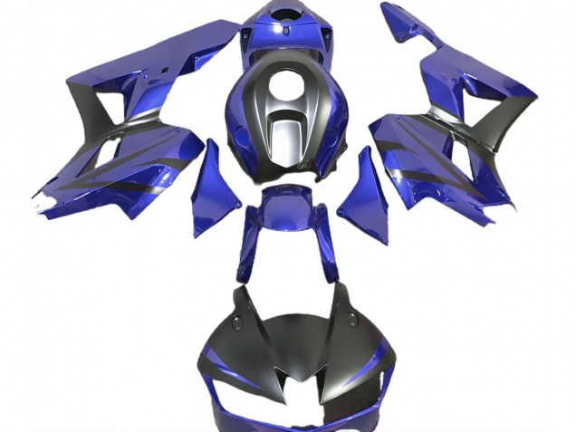 Descuento Carenados Moto Honda CBR600RR 2013-2023 - Azul Negro Mate