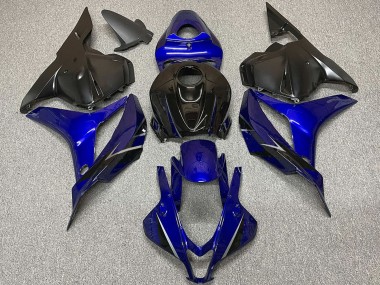Descuento Carenados Moto Honda CBR600RR 2009-2012 - Azul Negro Brillante OEM Estilo