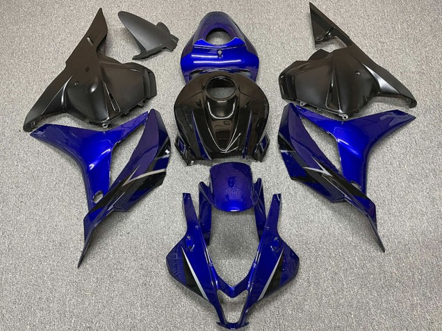 Descuento Carenados Moto Honda CBR600RR 2009-2012 - Azul Negro Brillante OEM Estilo