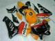 Descuento Carenados Moto Honda CBR600RR 2005-2006 - Naranja Blanco Rojo Negro Repsol