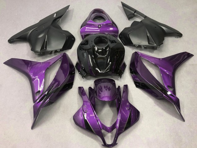 Descuento Carenados Moto Honda CBR600RR 2009-2012 - Púrpura Negro Brillante OEM Estilo