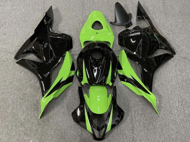Descuento Carenados Moto Honda CBR600RR 2009-2012 - Verde Negro Brillante OEM Estilo