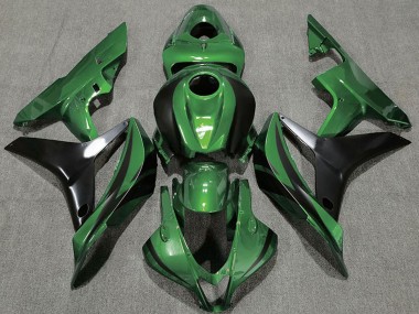 Descuento Carenados Moto Honda CBR600RR 2007-2008 - Verde Negro Brillante OEM Estilo