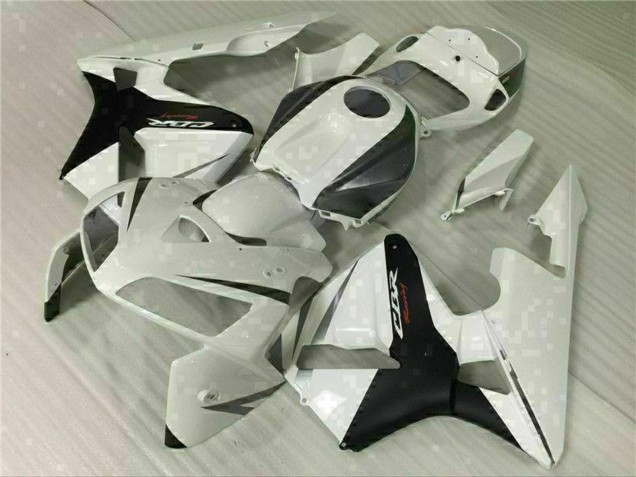 Descuento Carenado Moto Honda CBR600RR 2005-2006 - Blanco Negro