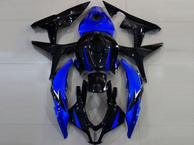 Descuento Carenados Moto Honda CBR600RR 2007-2008 - Azul Negro Brillante