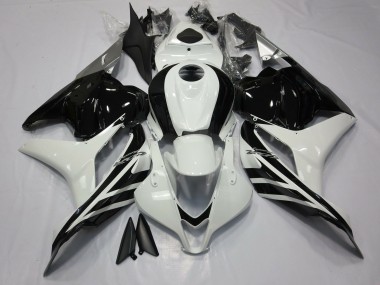 Descuento Carenados Moto Honda CBR600RR 2009-2012 - Blanco Negro Brillante