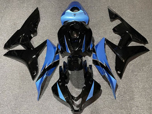 Descuento Carenados Moto Honda CBR600RR 2007-2008 - Azul Claro Negro Brillante
