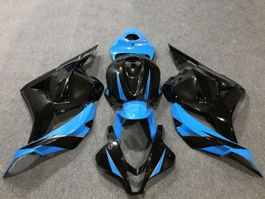 Descuento Carenados Moto Honda CBR600RR 2009-2012 - Azul Cielo Negro Brillante