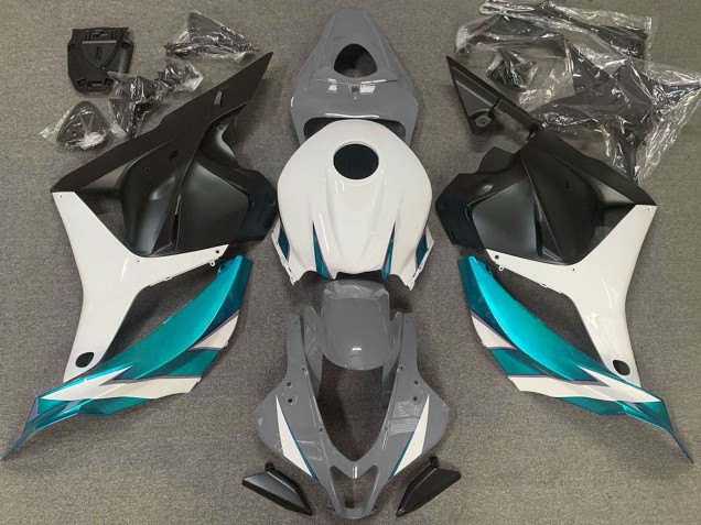 Descuento Carenados Moto Honda CBR600RR 2009-2012 - Blanco Gris Azul Negro Mate