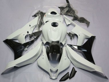 Descuento Carenados Moto Honda CBR600RR 2007-2008 - Blanco Negro Brillante