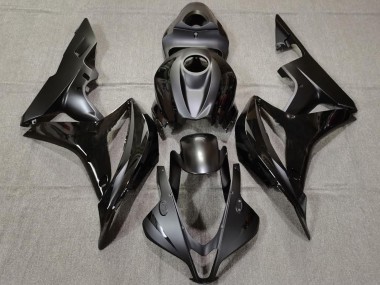 Descuento Carenados Moto Honda CBR600RR 2007-2008 - Negro Brillante Negro Mate