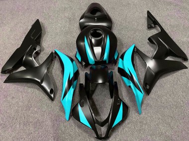 Descuento Carenados Moto Honda CBR600RR 2007-2008 - Cian Azul Negro Mate