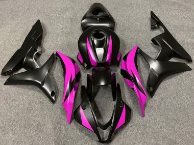 Descuento Carenado Moto Honda CBR600RR 2007-2008 - Rosa Negro Mate