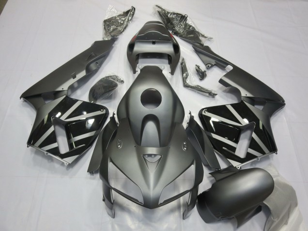 Descuento Carenados Moto Honda CBR600RR 2005-2006 - Gris Mate Negro
