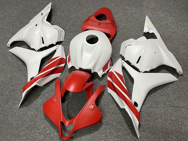 Descuento Carenados Moto Honda CBR600RR 2009-2012 - Blanco Rojo
