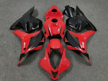 Descuento Carenados Moto Honda CBR600RR 2009-2012 - Rojo Negro Brillante OEM Estilo