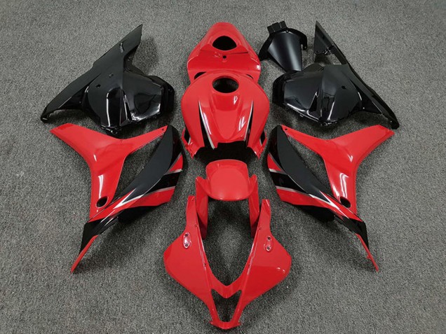 Descuento Carenados Moto Honda CBR600RR 2009-2012 - Rojo Negro Brillante OEM Estilo