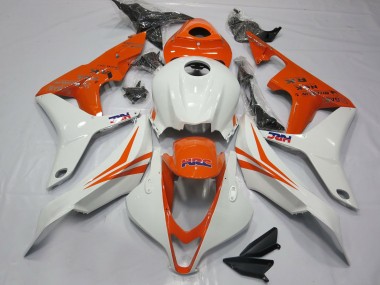 Descuento Carenados Moto Honda CBR600RR 2007-2008 - Blanco Naranja HRC