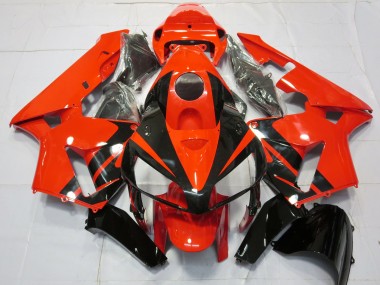 Descuento Carenados Moto Honda CBR600RR 2005-2006 - Rojo Negro Raya