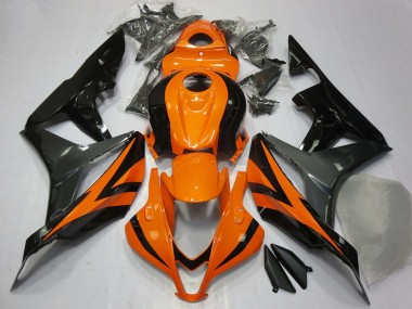 Descuento Carenados Moto Honda CBR600RR 2007-2008 - Naranja Gris Negro Brillante