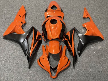 Descuento Carenados Moto Honda CBR600RR 2007-2008 - Naranja Negro Mate OEM Estilo