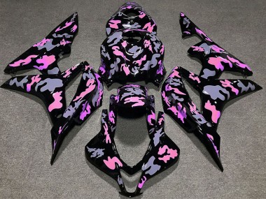 Descuento Carenados Moto Honda CBR600RR 2007-2008 - Rosa Gris Camouflage