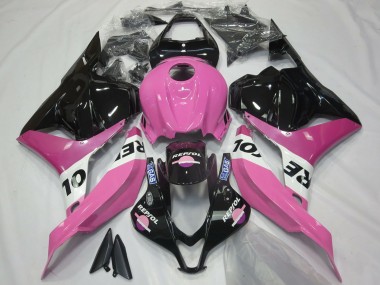 Descuento Carenados Moto Honda CBR600RR 2009-2012 - Rosa Blanco Negro Brillante Repsol