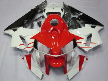Descuento Carenados Moto Honda CBR600RR 2005-2006 - Blanco Rojo Negro
