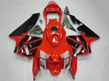 Descuento Carenados Moto Honda CBR600RR 2003-2004 - Rojo Negro Brillante OEM Estilo